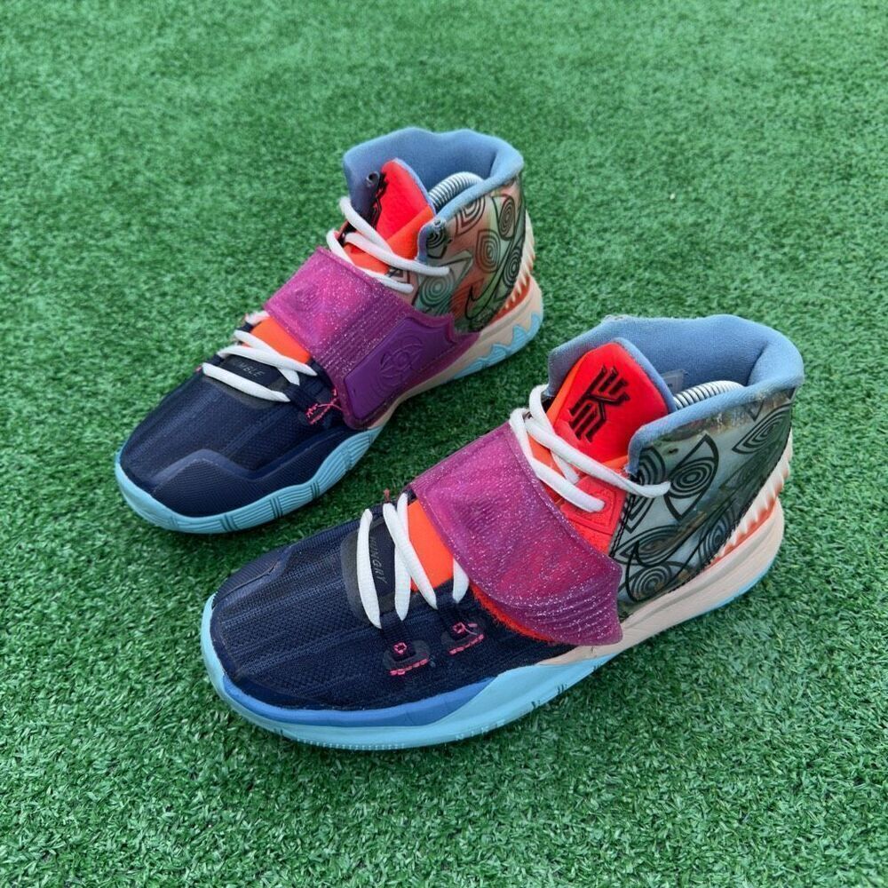 NIKE AIR KYRIE 6 EVIL EYE - Women’s Running Shoes - SIZE 7.5 - Picture 2 of 10
